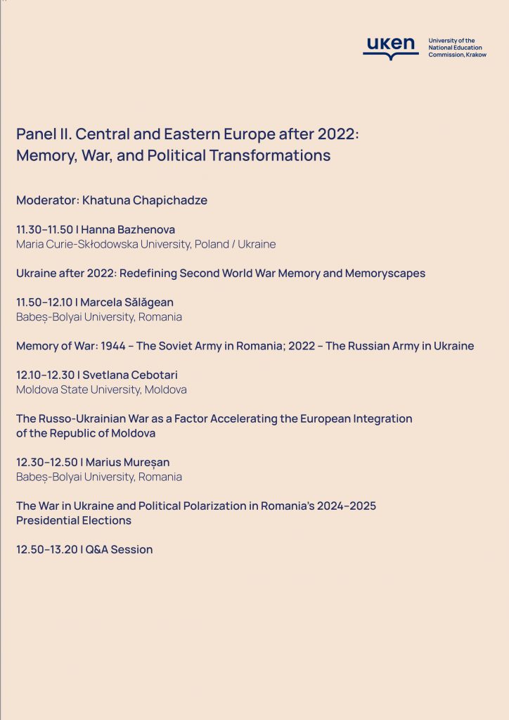 Conference program Panel 2